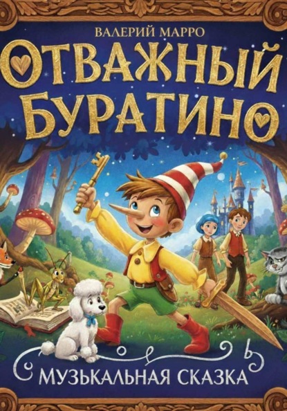 Скачать книгу Отважный Буратино Музыкальная сказка