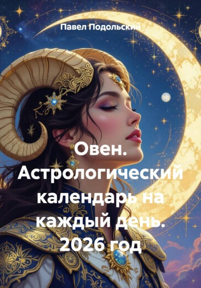 Скачать книгу Овен. Астрологический календарь на каждый день. 2026 год
