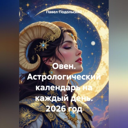Скачать книгу Овен. Астрологический календарь на каждый день. 2026 год