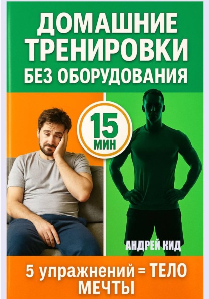 Скачать книгу Домашние тренировки: 5 упражнений, которые заменят спортзал навсегда
