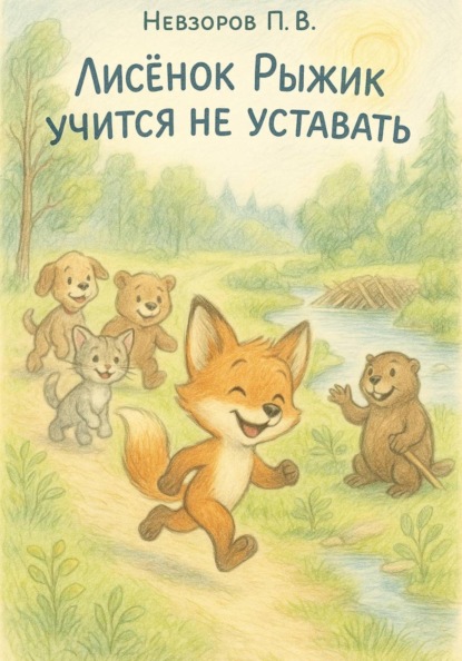 Скачать книгу Лисенок Рыжик учится не уставать