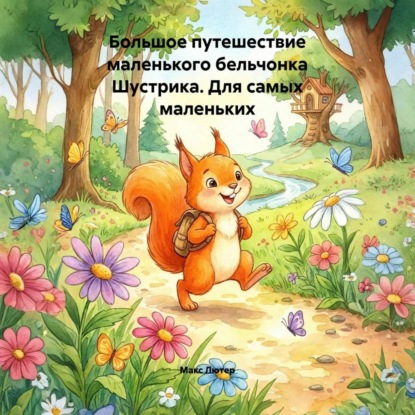 Скачать книгу Большое путешествие маленького бельчонка Шустрика. Для самых маленьких