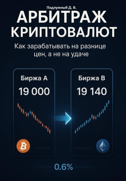 Скачать книгу Арбитраж криптовалют. Как зарабатывать на разнице цен, а не на удаче