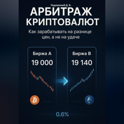 Скачать книгу Арбитраж криптовалют. Как зарабатывать на разнице цен, а не на удаче