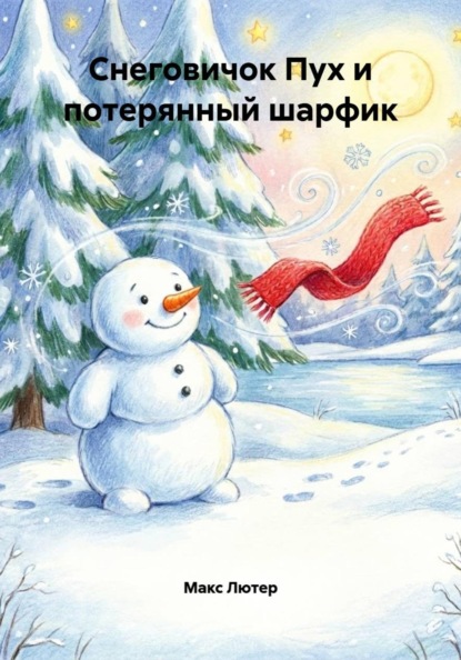 Скачать книгу Снеговичок Пух и потерянный шарфик
