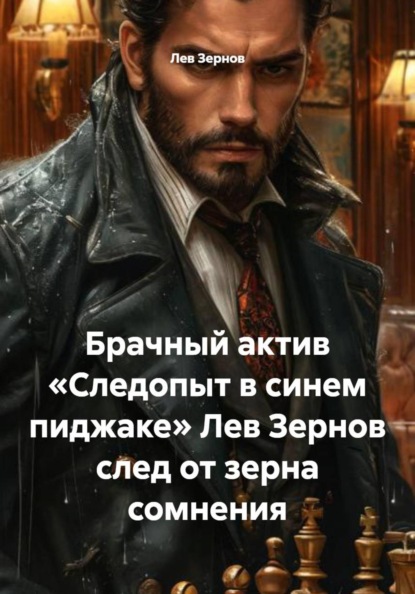 Скачать книгу Брачный актив «Следопыт в синем пиджаке» Лев Зернов след от зерна сомнения