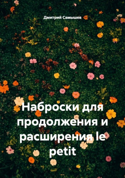 Скачать книгу Наброски для продолжения и расширения le petit