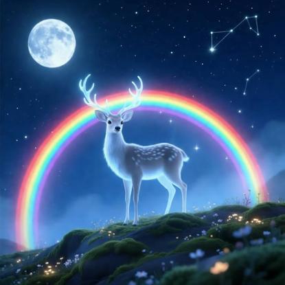 Скачать книгу Лунный Олень и Радуга -Невидимка.