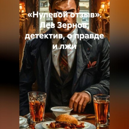 Скачать книгу «Нулевой отзыв» Лев Зернов детектив о правде и лжи