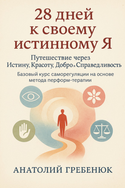 Скачать книгу 28 дней к своему истинному Я. Путешествие через Истину, Красоту, Добро и Справедливость. Базовый курс саморегуляции на основе метода перформ-терапии