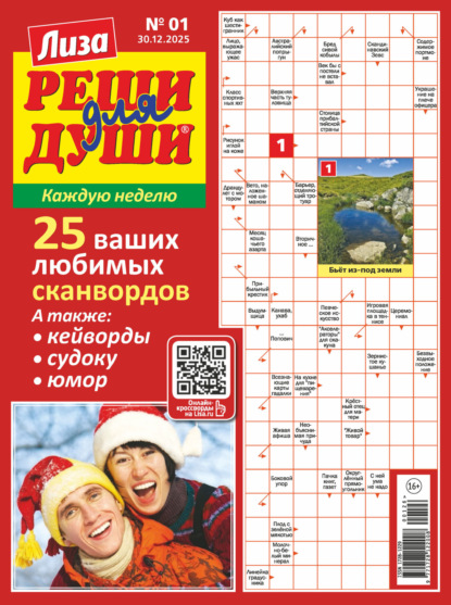 Скачать книгу Журнал «Лиза. Реши для души» №01/2026