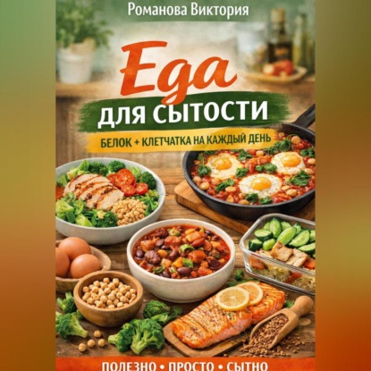 Скачать книгу Еда для сытости: белок+клетчатка на каждый день