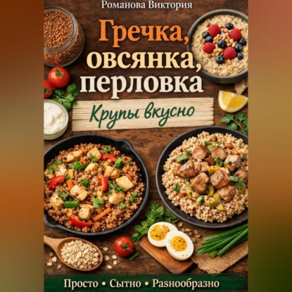 Скачать книгу Гречка, овсянка, перловка: крупы вкусно