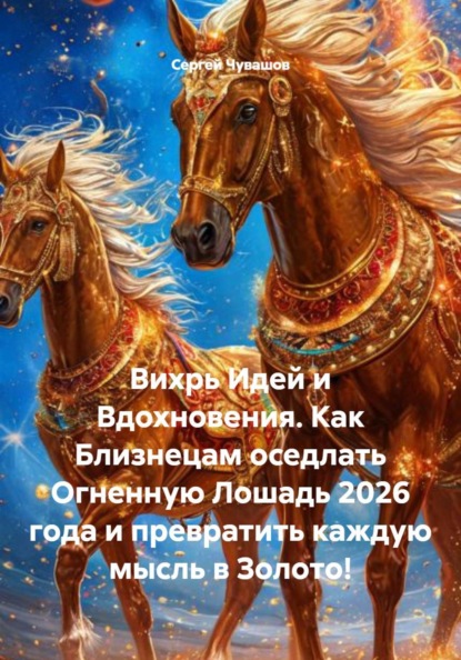 Скачать книгу Вихрь Идей и Вдохновения. Как Близнецам оседлать Огненную Лошадь 2026 года и превратить каждую мысль в Золото!