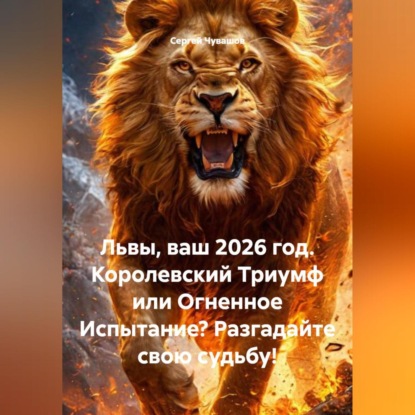 Скачать книгу Львы, ваш 2026 год. Королевский Триумф или Огненное Испытание? Разгадайте свою судьбу!