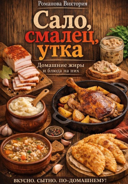 Скачать книгу Сало, смалец, утка: домашние жиры и блюда на них