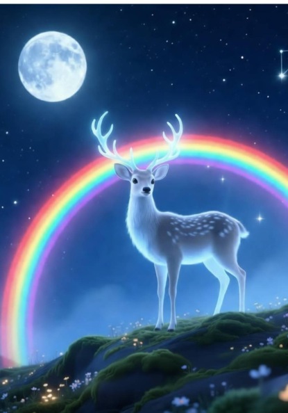 Скачать книгу Лунный Олень и Радуга-Неведимка