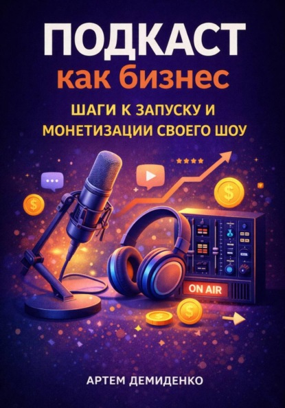 Скачать книгу Подкаст как бизнес: Шаги к запуску и монетизации своего шоу