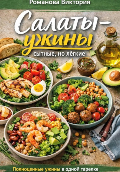 Скачать книгу Салаты-ужины: сытные, но лёгкие