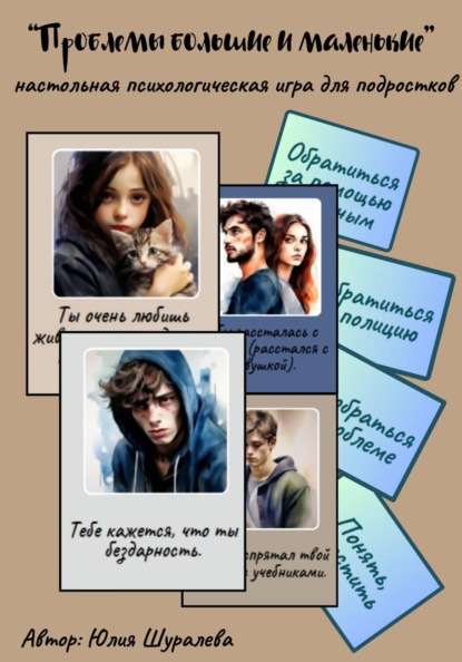 Скачать книгу Настольная психологическая игра для подростков «Проблемы большие и маленькие»