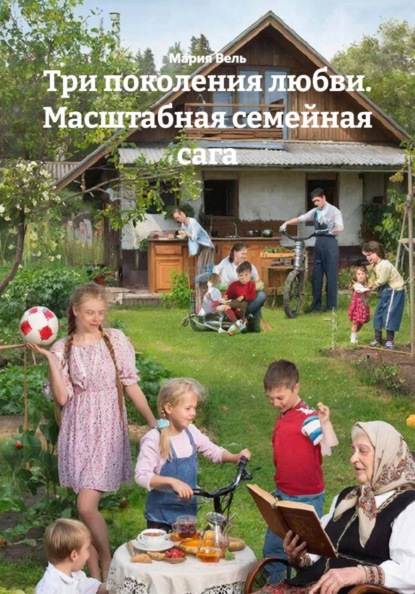 Скачать книгу Три поколения любви. Масштабная семейная сага
