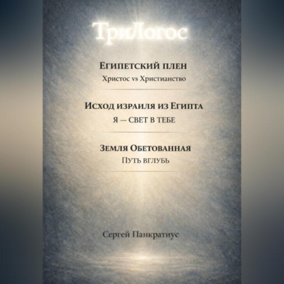 Скачать книгу ТриЛогос 1.ЕГИПЕТСКИЙ ПЛЕН. Христос vs Христианство 2.ИСХОД ИЗРАИЛЯ ИЗ ЕГИПТА. Я – СВЕТ В ТЕБЕ 3. ЗЕМЛЯ ОБЕТОВАННАЯ. ПУТЬ ВГЛУБЬ