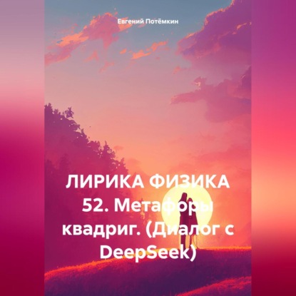 Скачать книгу ЛИРИКА ФИЗИКА 52. Метафоры квадриг. (Диалог с DeepSeek)