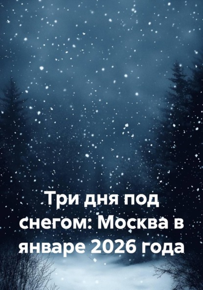 Скачать книгу Три дня под снегом: Москва в январе 2026 года