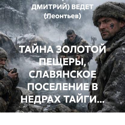 Скачать книгу ТАЙНА ЗОЛОТОЙ ПЕЩЕРЫ, СЛАВЯНСКОЕ ПОСЕЛЕНИЕ В НЕДРАХ ТАЙГИ…