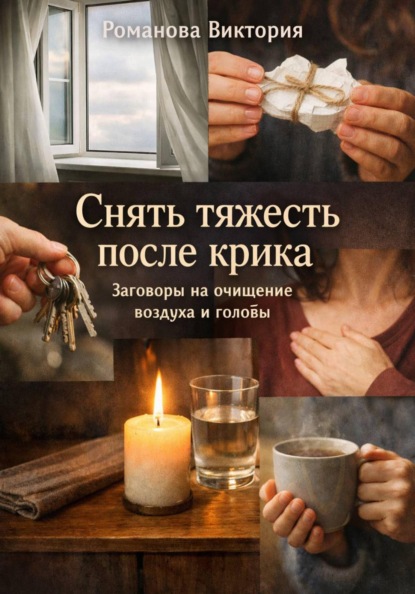 Скачать книгу Снять тяжесть после крика: заговоры на очищение воздуха и головы