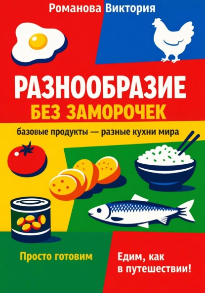 Скачать книгу Разнообразие без заморочек: базовые продукты – разные кухни мира