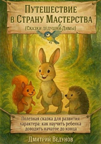Скачать книгу Путешествие в Страну Мастерства (Сказки дедушки Димы) Полезная сказка для развития характера: как научить ребенка доводить начатое до конца