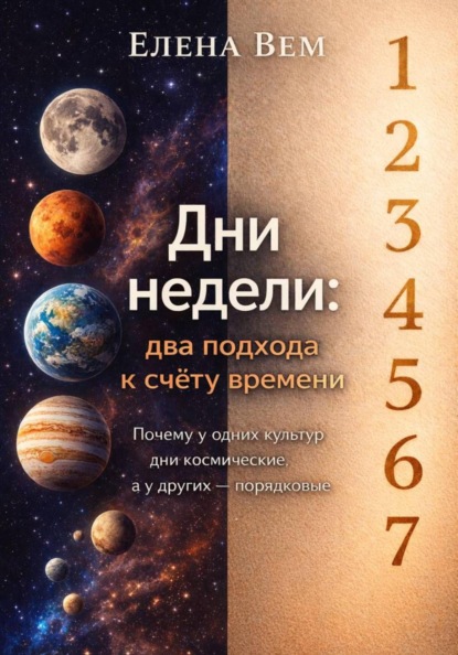 Скачать книгу Дни недели: два подхода к счету времени. Почему у одних культур дни космические, а у других порядковые