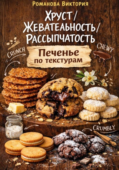 Скачать книгу Хруст/жевательность/рассыпчатость: печенье по текстурам