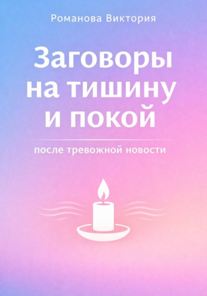 Скачать книгу Заговоры на тишину и покой после тревожной новости