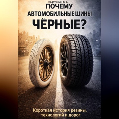 Скачать книгу Почему автомобильные шины чёрные? Короткая история резины, технологий и дорог