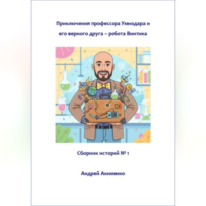 Скачать книгу Приключения профессора Умнодара и его верного друга робота Винтика. Сборник 1