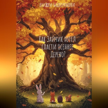Скачать книгу Как Зайчик хотел спасти осеннее Дерево.