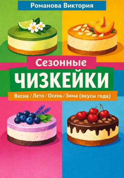 Скачать книгу Сезонные чизкейки: весна/лето/осень/зима (вкусы года)