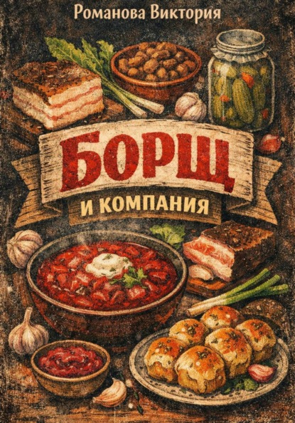 Скачать книгу Борщ и компания: пампушки, смалец, сало, намазки, салаты и закуски