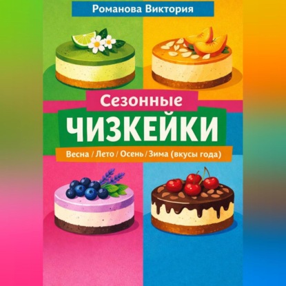 Скачать книгу Сезонные чизкейки: весна/лето/осень/зима (вкусы года)