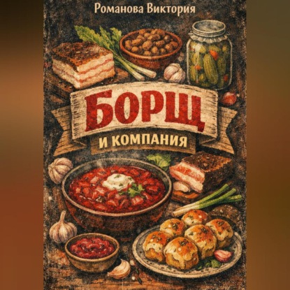 Скачать книгу Борщ и компания: пампушки, смалец, сало, намазки, салаты и закуски