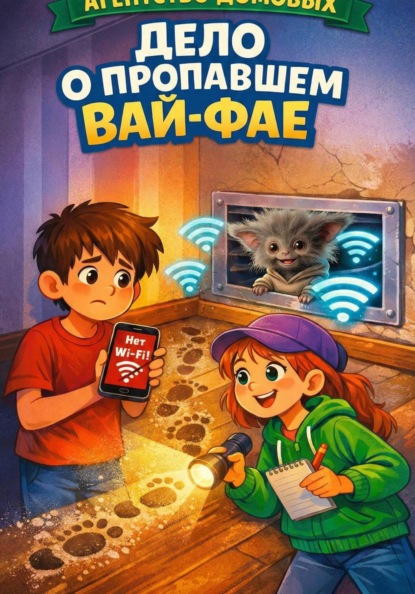 Скачать книгу Агентство домовых : Дело о пропавшем вай-фае