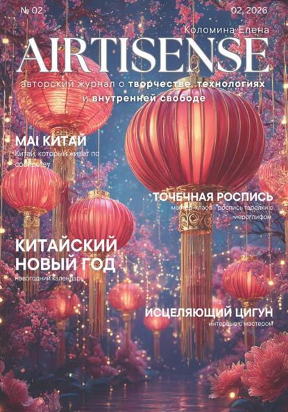 Авторский цифровой журнал AIrtisense (выпуск 2) – китайский новый год