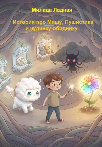 Скачать книгу История про Мишу, Пушистика и чудинку-обидинку