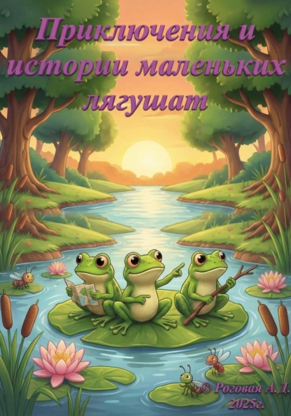 Скачать книгу Приключения и истории маленьких лягушат. Часть первая