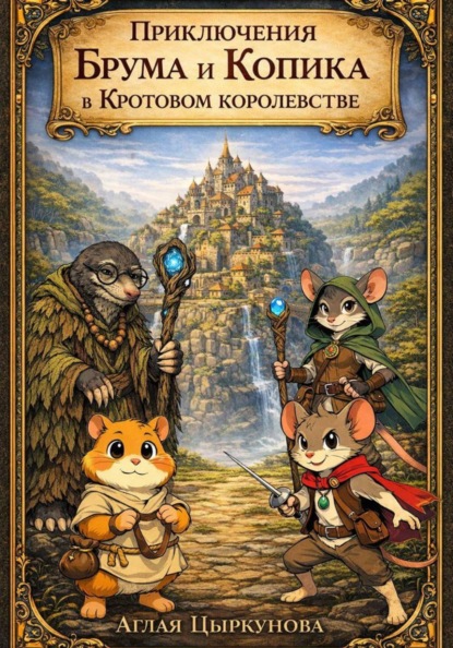 Скачать книгу Приключения Брума и Копика в Кротовом королевстве