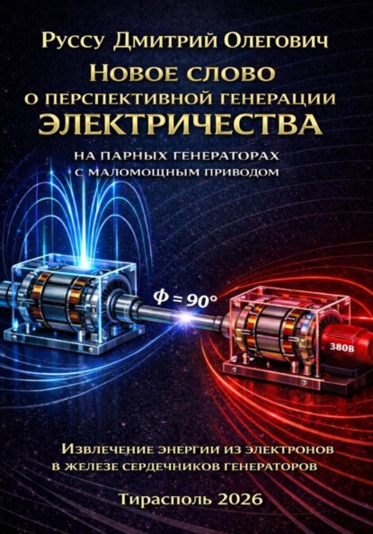 Скачать книгу Новое слово о перспективной генерации электричества на парных генераторах