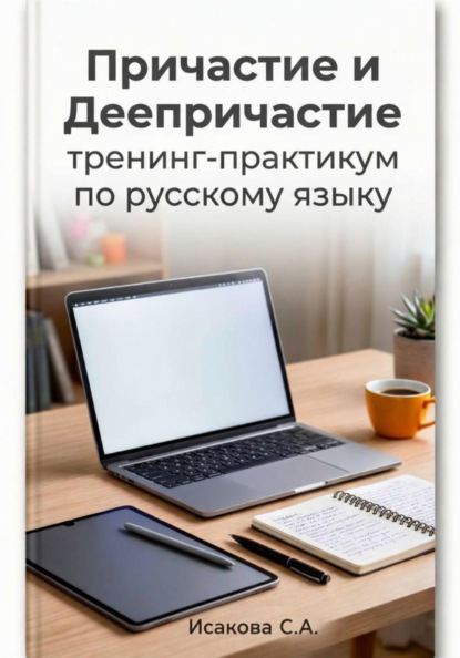 Скачать книгу Причастие и деепричастие: тренинг-практикум по русскому языку