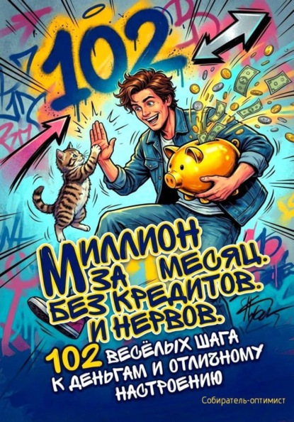Скачать книгу Миллион за месяц без кредитов и нервов. 102 весёлых шага к деньгам и отличному настроению
